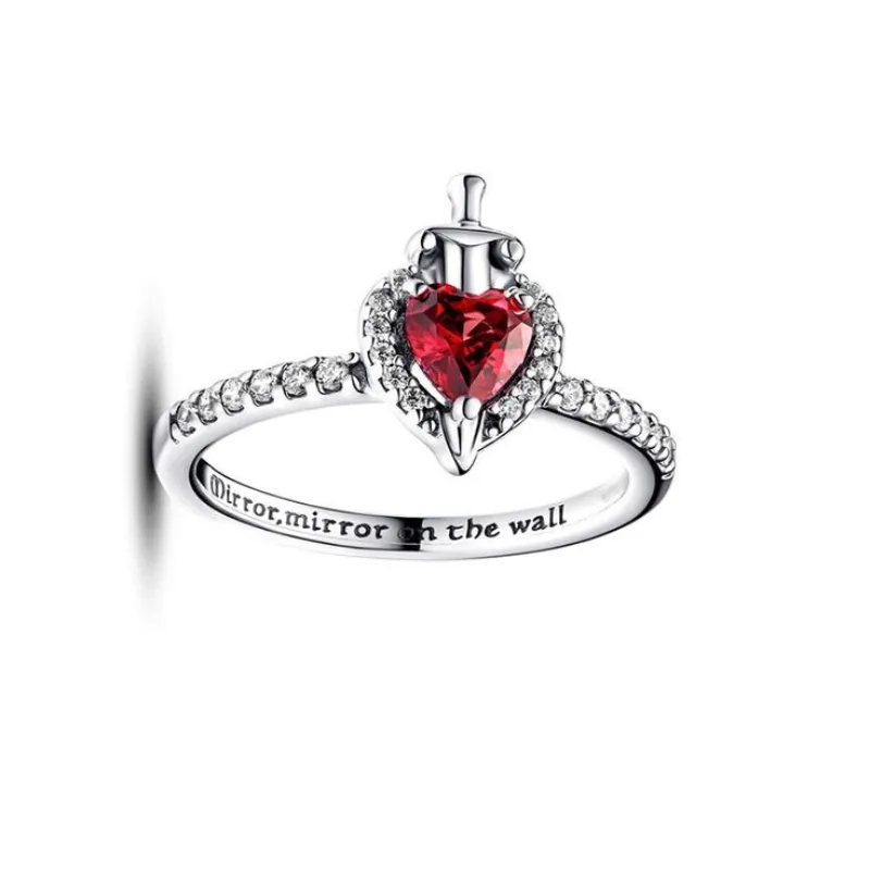 Corazón Rojo de Reina Malvada 