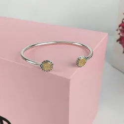 Esclava con detalles en dorado