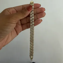 Manilla de corazón doble