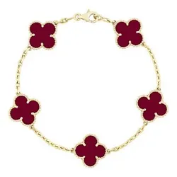 Pulsera de Treból Roja 