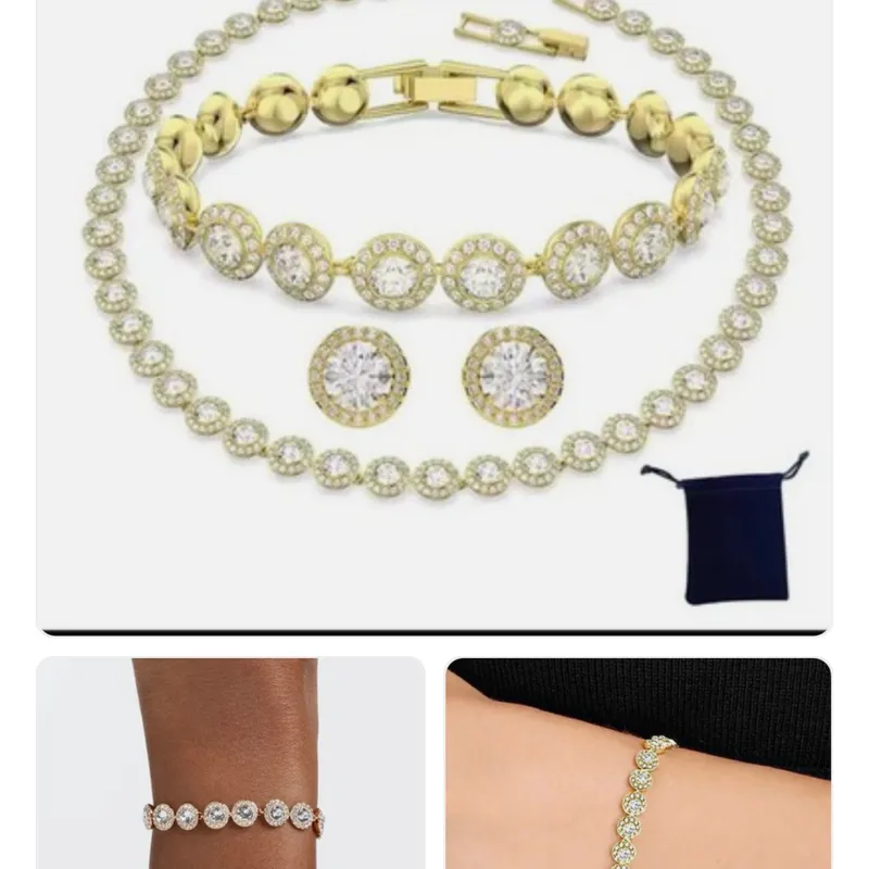 Set Angelic con baño en oro