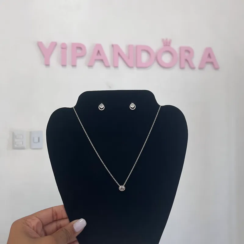 Set Redondo con Halo Brillante