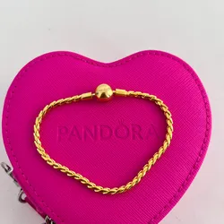 Trenzada con baño en oro