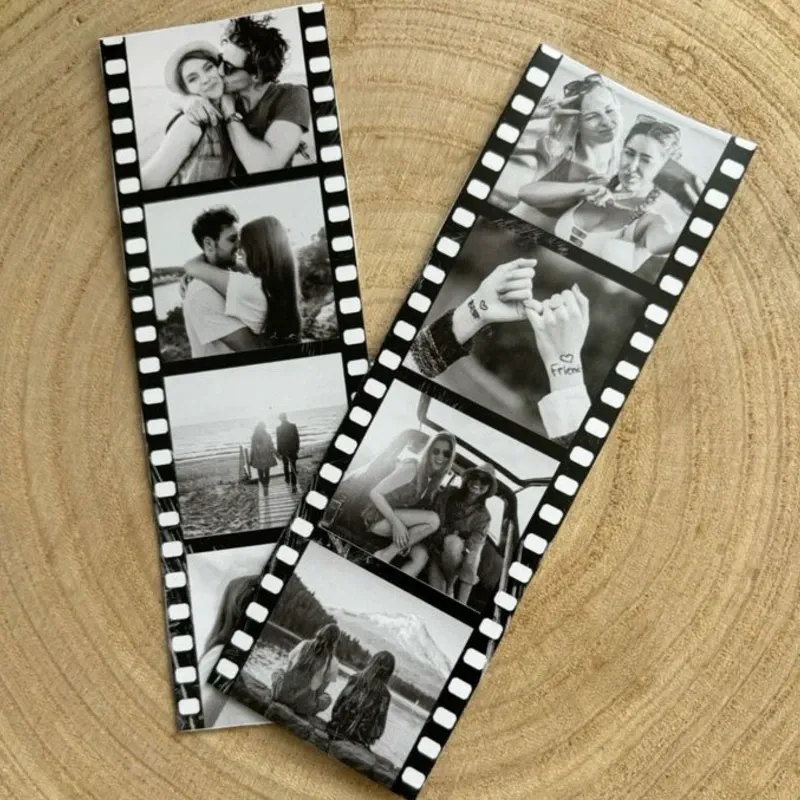 Carrete de fotos estilo rollo de película