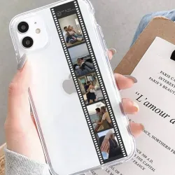 Carrete de fotos estilo rollo de película