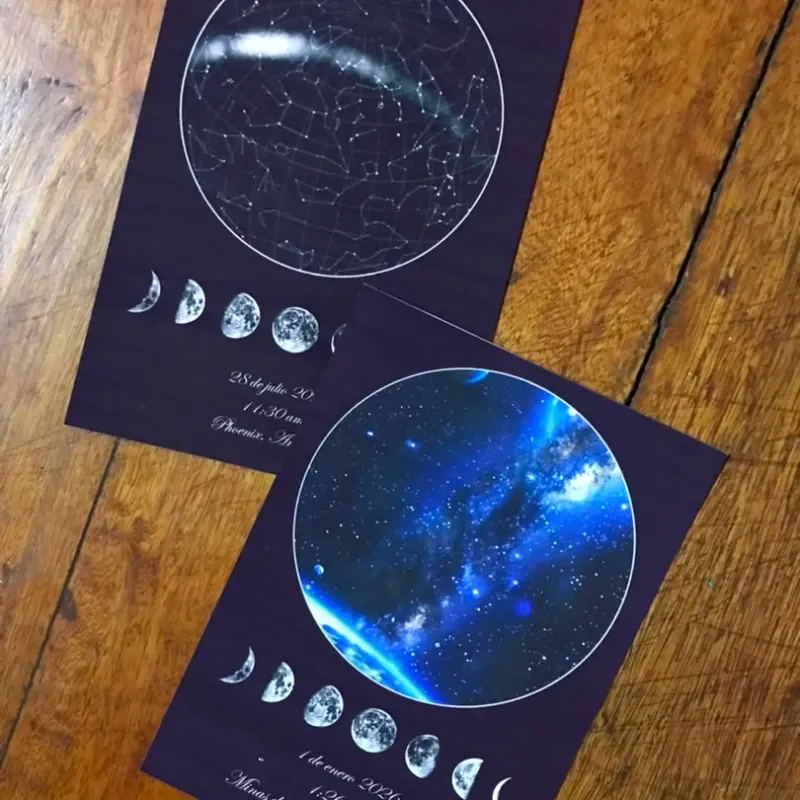 Diseño Mapa Estelar ☄️