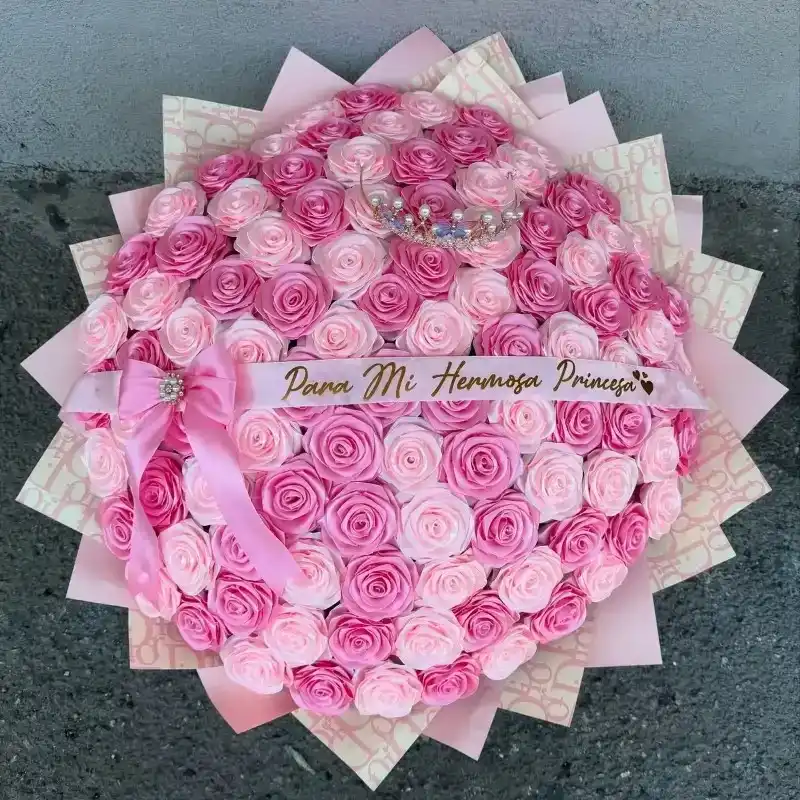 Ramo de 100 rosas 😍🌹