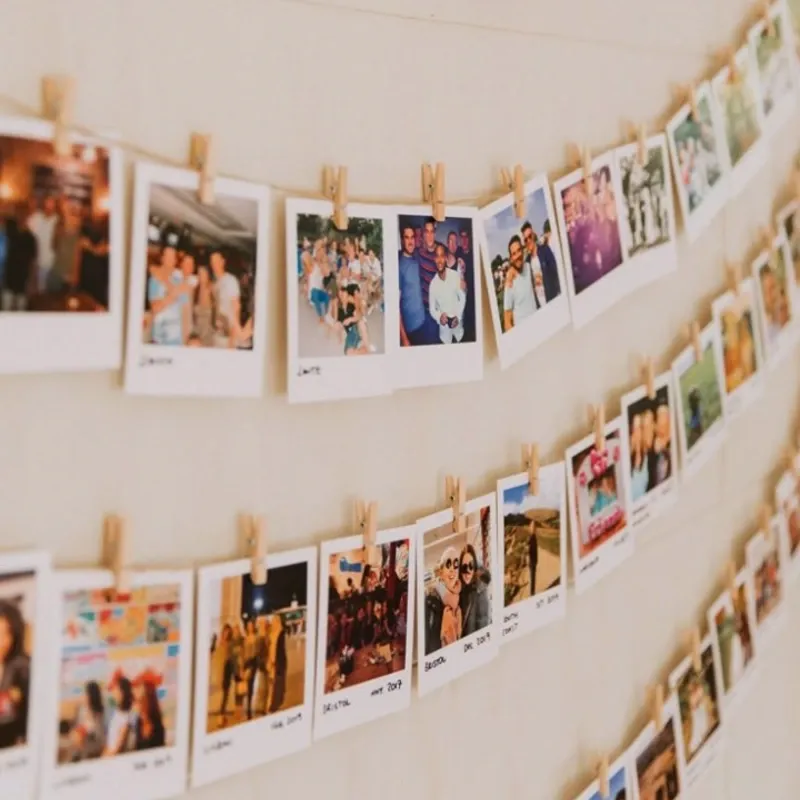 Tendedera de polaroids
