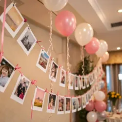 Tendedera de polaroids
