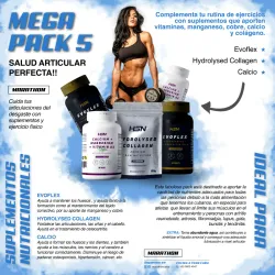 🔥MEGA PACK 5🔥 👌SALUD ARTICULAR PERFECTA!!