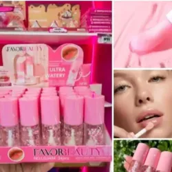 Brillo labial grueso