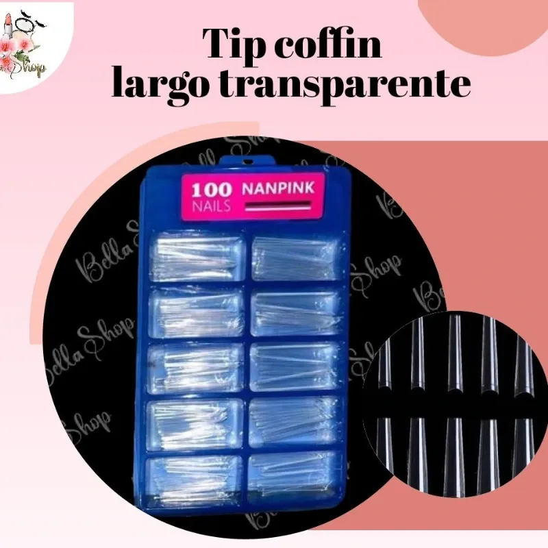 Caja de uñas 100 piezas