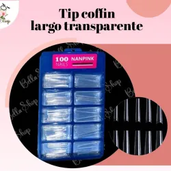 Caja de uñas coffins curva C