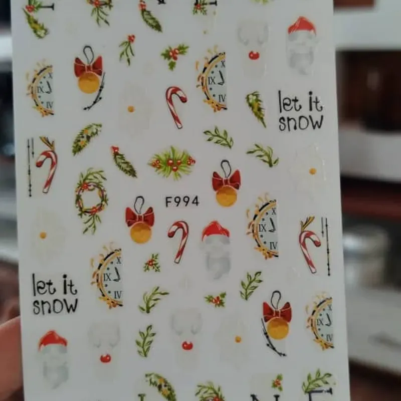 Calcomanías para navidad 