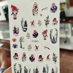 Calcomanías para navidad 