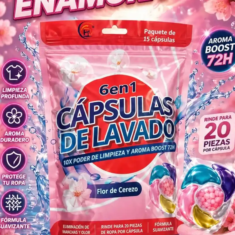 Cápsulas para lavar