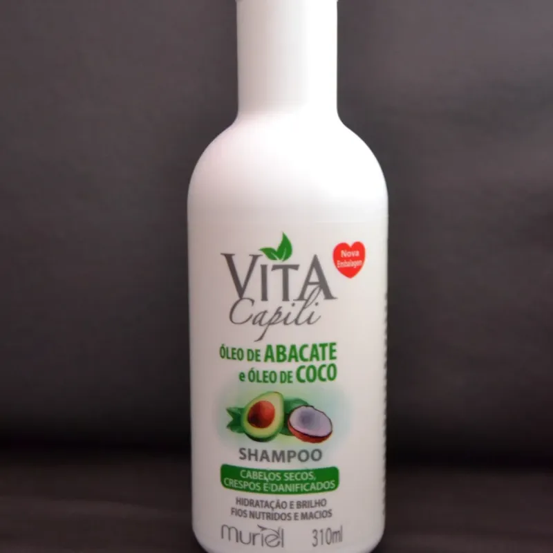 Champú de coco y aguacate