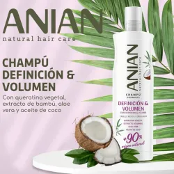Champú definición de rizos