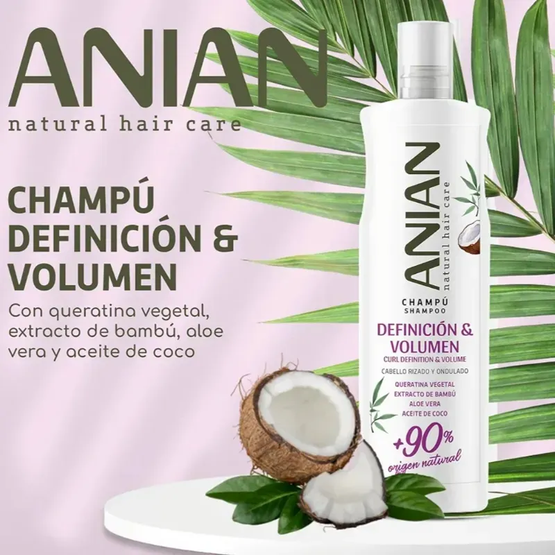 Champú definición de rizos