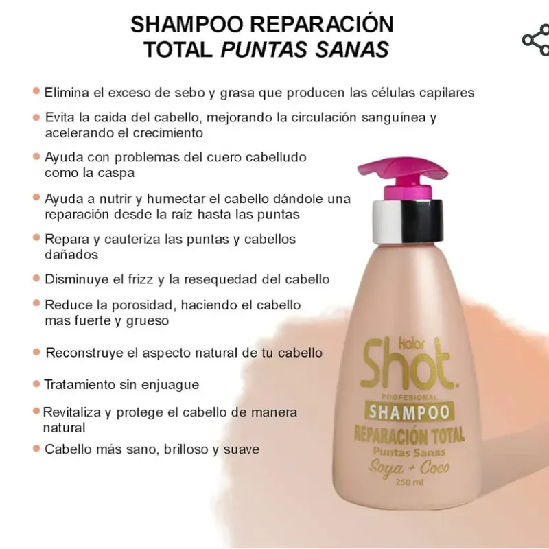 Champú reparación total