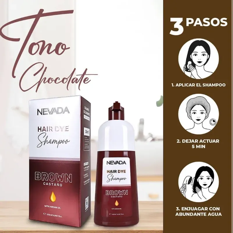 Champú tinte chocolate