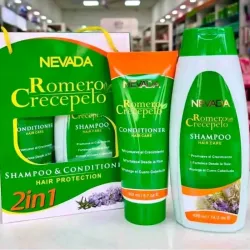 Champú y acondicionador de romero 