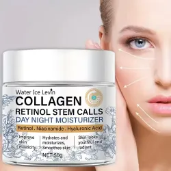 Crema hidratante con colágeno y retinol