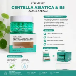 Crema hidratante de centella asiática y B5