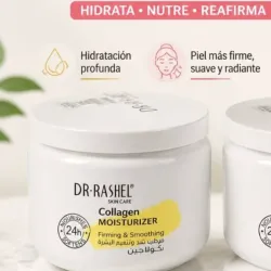 Crema hidratante de colágeno