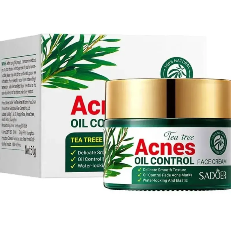 Crema para el acne