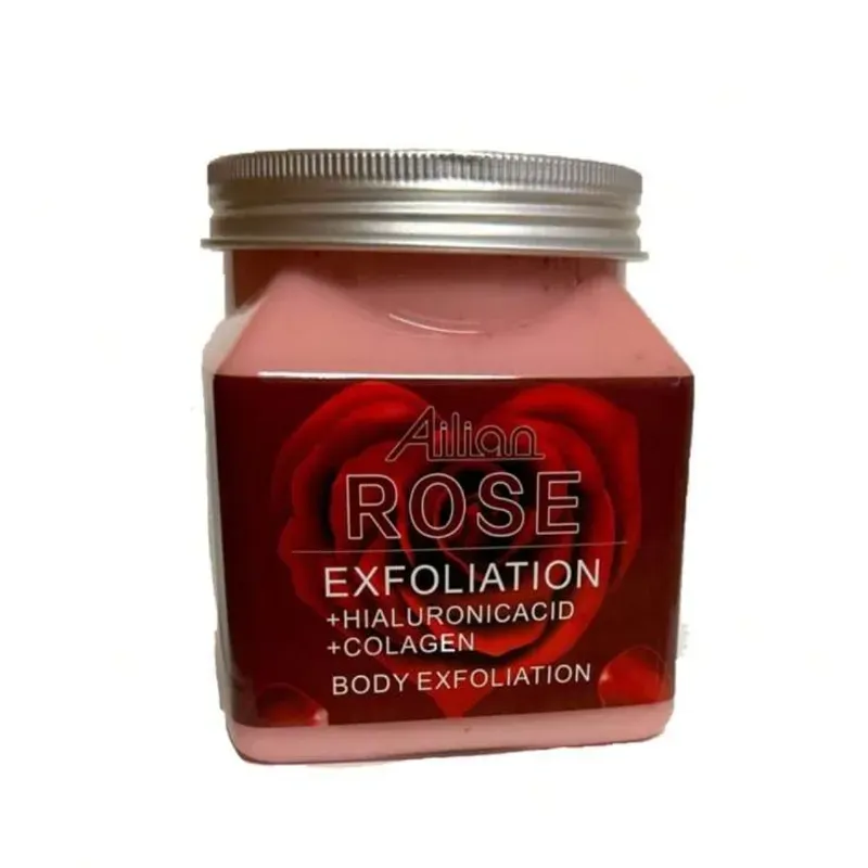 Exfoliante rosa roja