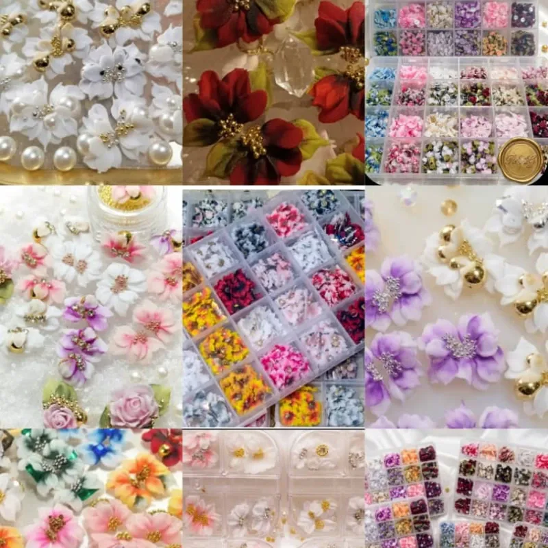 Flores en relieves 5D
