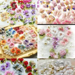 Flores en relieves 5D