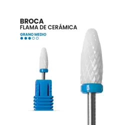 Fresa de cerámica flama