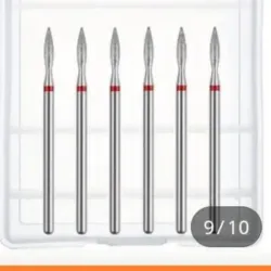 Fresa flama para manicura rusa 