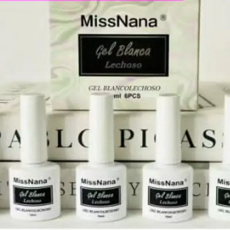 Gel blanco lechoso de 10ml