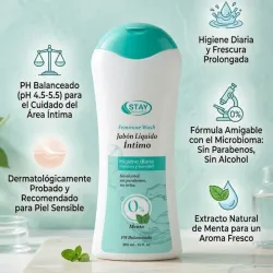 Jabón líquido para partes íntimas