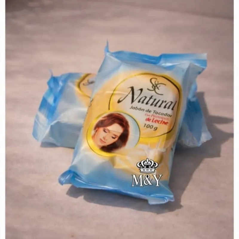 Jabon natural de leche