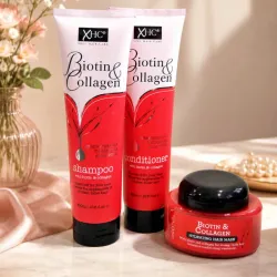 Juego de champú y acondicionador y mascarilla