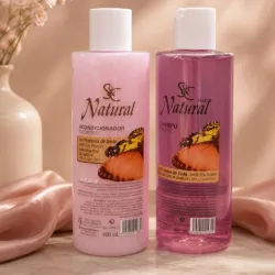 Juego de shampu de seda