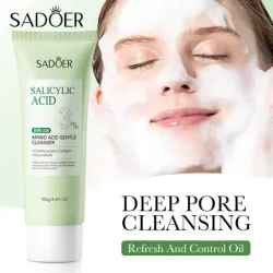 Limpiador facial con ácido salicilico