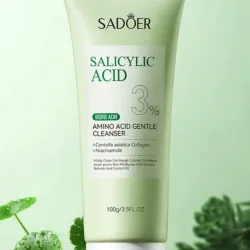 Limpiador facial de ácido salicilico