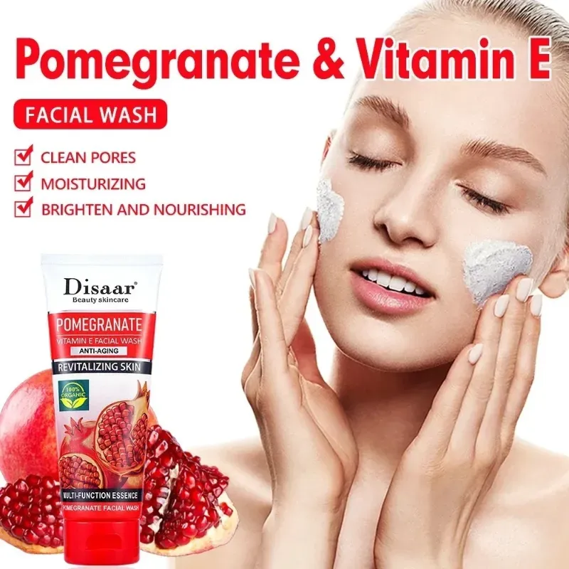 Limpiador facial de granada y vit E
