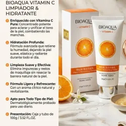 Limpiador facial de vitamina c