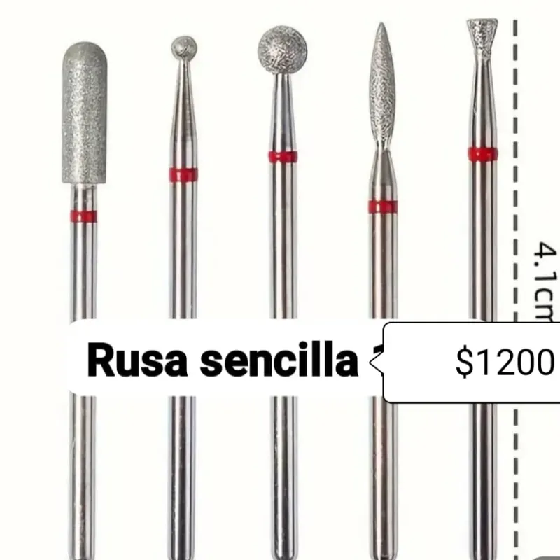 Manicura rusa sencilla 