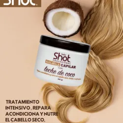 Mascarilla capilar de leche de coco 