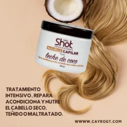 Mascarilla de leche de coco 500g