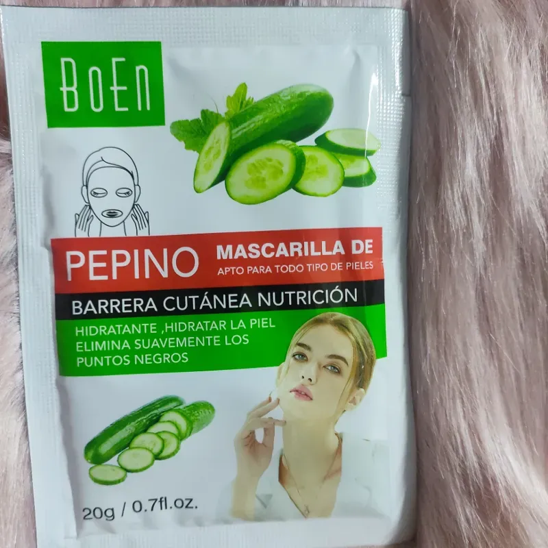 Mascarilla de pepino