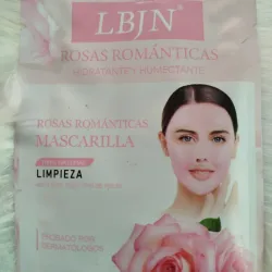 Mascarilla de rosa