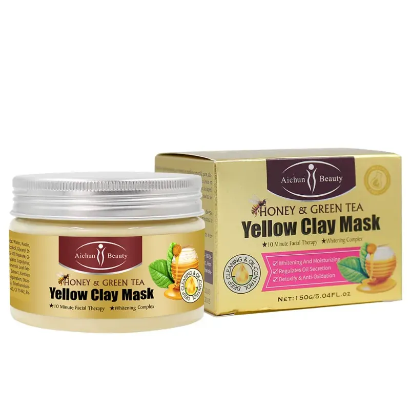 Mascarilla hidratante de miel y menta 